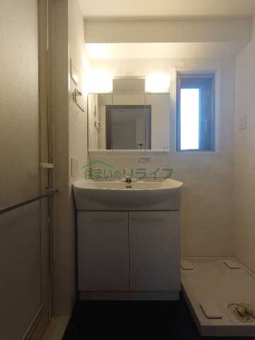 洗面設備　別部屋参考写真です