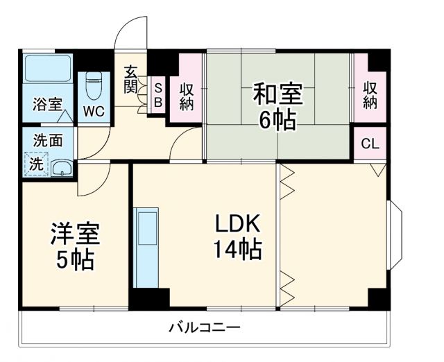 セントラルハイツの間取り写真