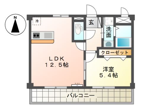 サクシード3の間取り写真