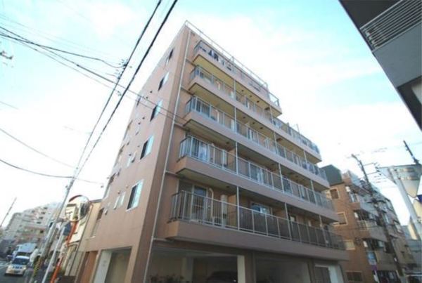 建物外観　外観タイル張り