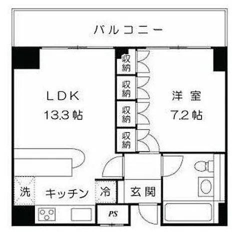 マナハウス四谷の間取り写真