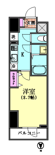 ヴィモス木場の間取り写真