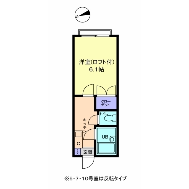 信開セルーラ駅南Nの間取り写真