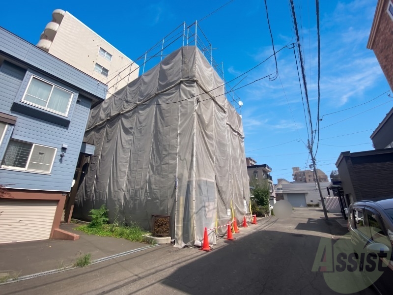 建物外観　外観予想パース