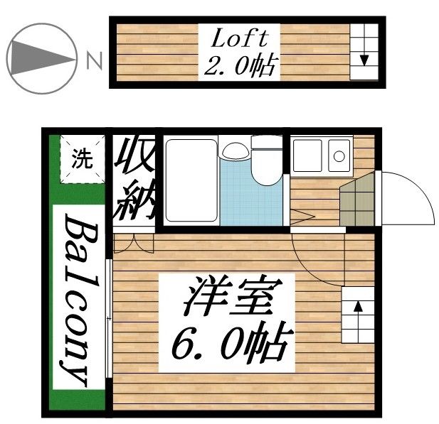 HOMMEの間取り写真