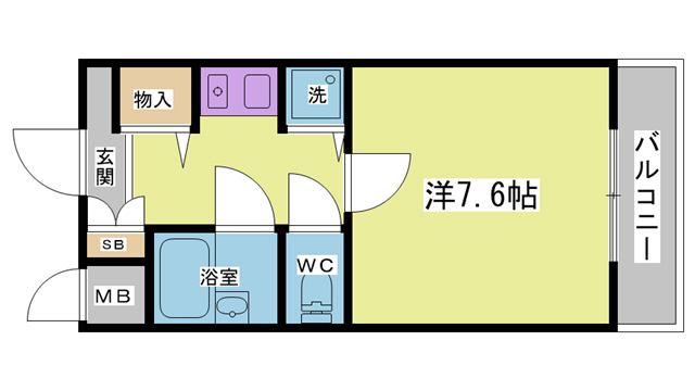 ネオライフ学園緑が丘の間取り写真