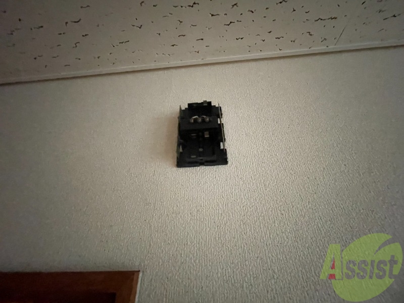 セキュリティ　来客時にはこちらのチャイムが鳴りますよ。