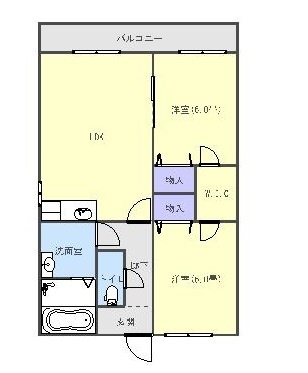 ライラックIIの間取り写真