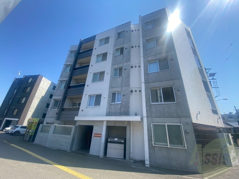 建物外観　札幌市中央区南５条「ブランシャール豊水すすきの」