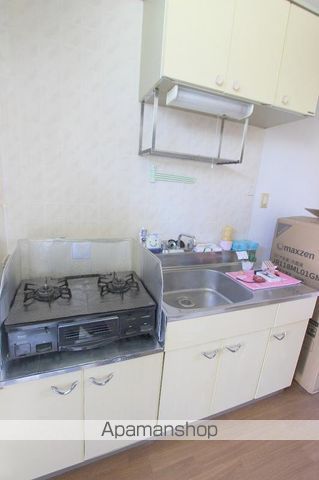 高松琴平電鉄長尾線 学園通り駅 徒歩6分 2階建 築41年のキッチン写真
