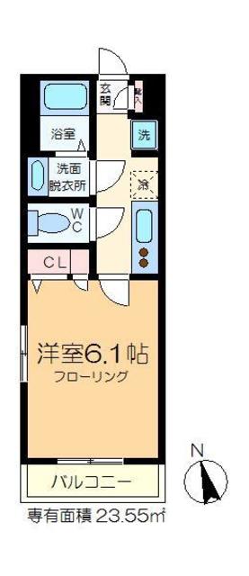 テラス清澄橋の間取り写真