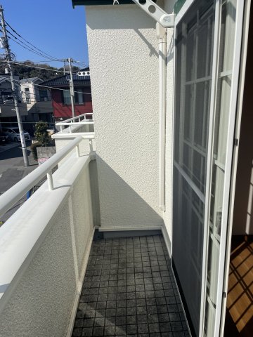 バルコニー　日当たり良好