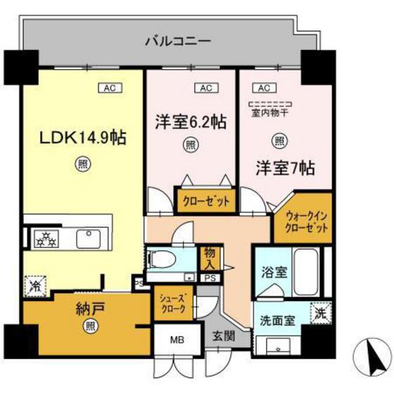 仮)中特ビルの間取り写真