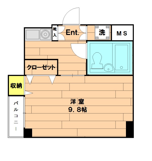 プレステージ駒場の間取り写真