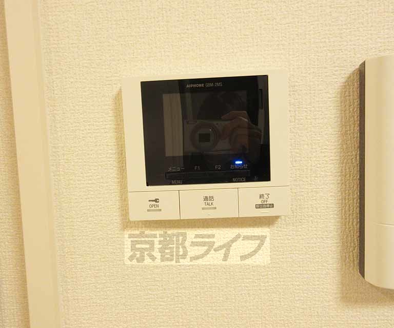 セキュリティ　モニター付きのＴＶホン。