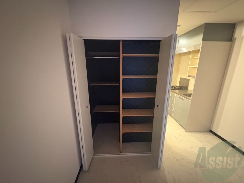 収納　お部屋の収納です。部屋がすっきり片付きます。