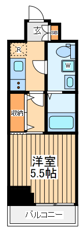 リライア横濱生麦の間取り写真