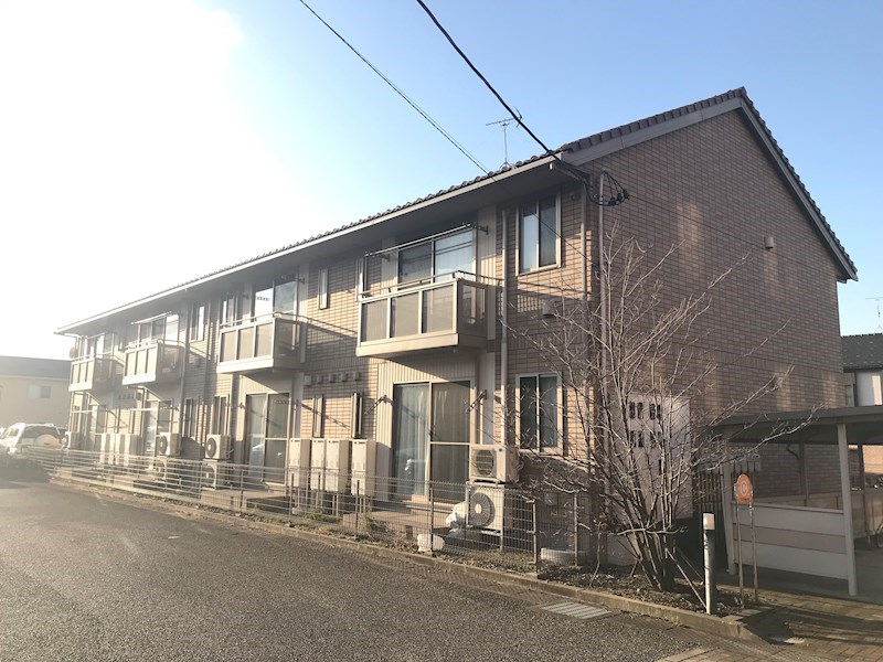建物外観　キレイな外観のアパートです