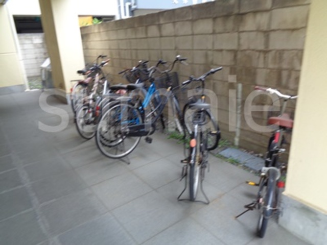 駐車場　駐輪所です