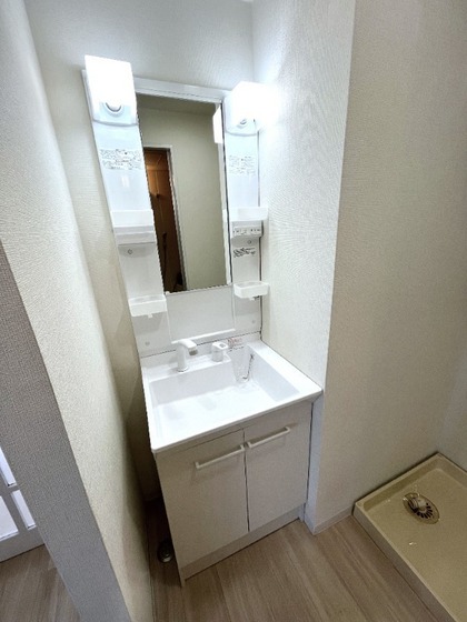 洗面設備　他号室のお写真です