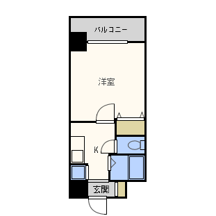 アルメリア白木原の間取り