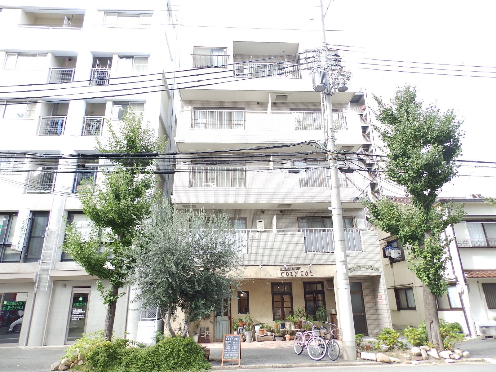 建物外観　南向き