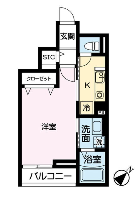 レジェンドVの間取り写真