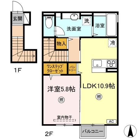 桜台ヒルズの間取り
