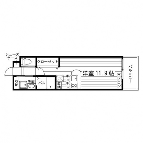 エクシート３の間取り