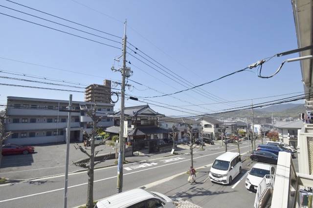 【広島市安芸区矢野西のアパートの眺望】