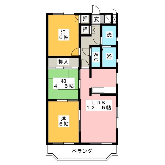 ファミールヴィレッジの間取り