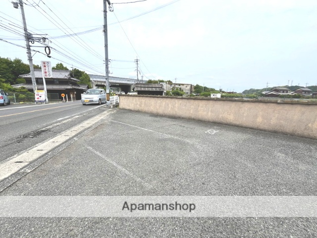 駐車場　眺望