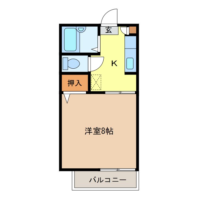 イーストビレッジＢ棟の間取り