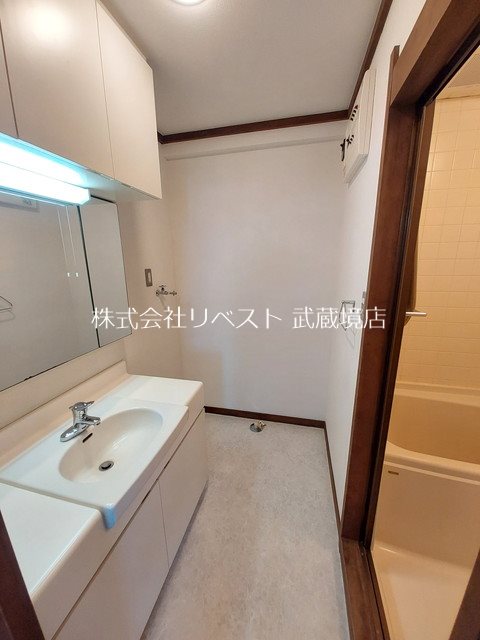 【たかはし住宅楠ノ木の洗面設備】