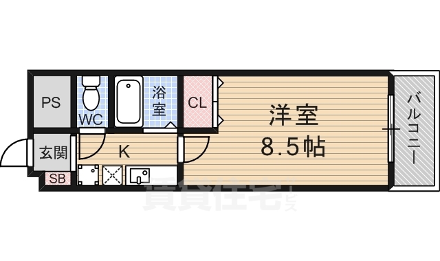 リバース桐山の間取り