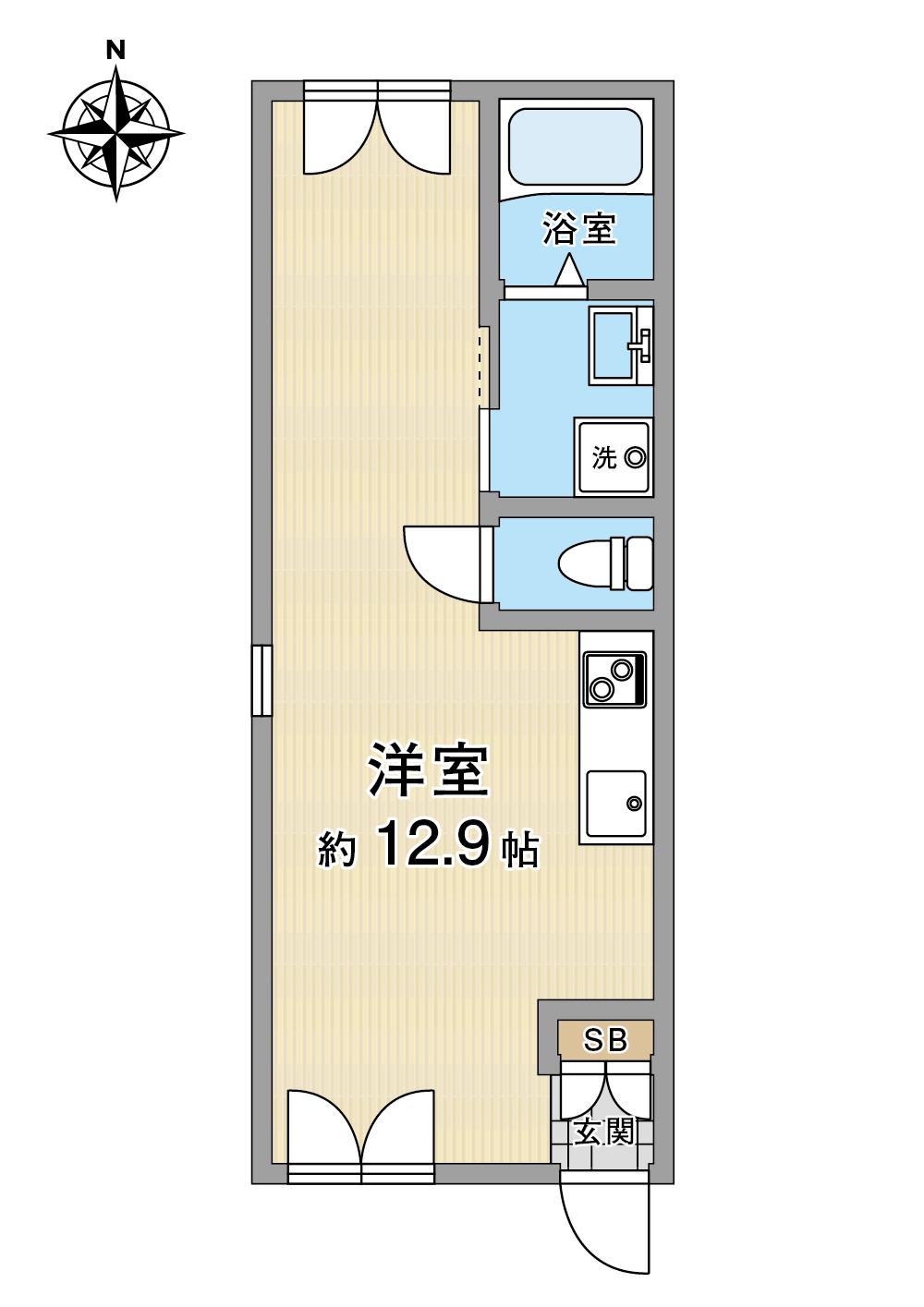 ソレアードの間取り