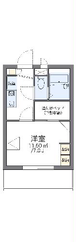 レオパレスボムールの間取り