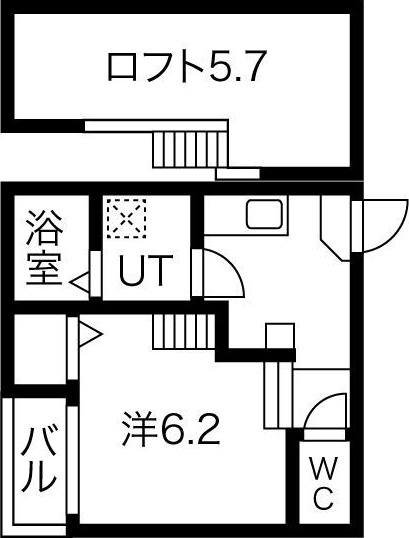 ソアレ大曽根の間取り