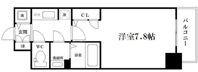 サムティ夕凪ルクサスの間取り