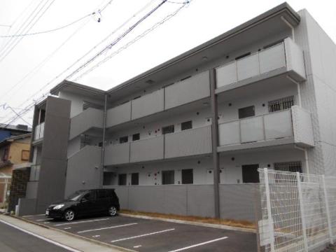 名古屋市中川区西日置町のマンションの建物外観