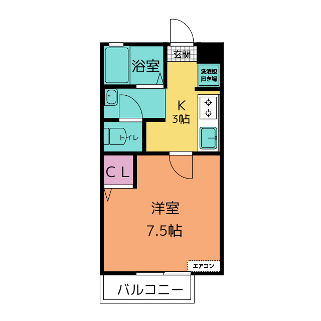 ロイヤルオークの間取り