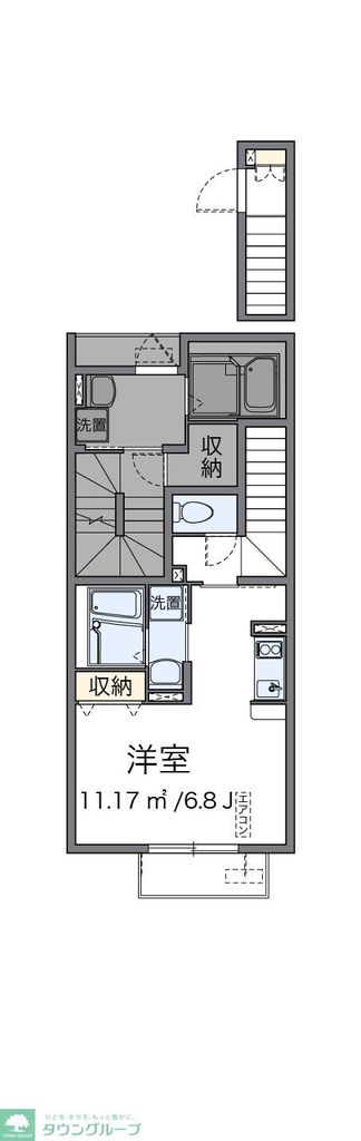 クレイノＫＥＥＰ　ＮＥＸＴIの間取り