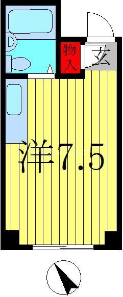 松戸市常盤平のマンションの間取り