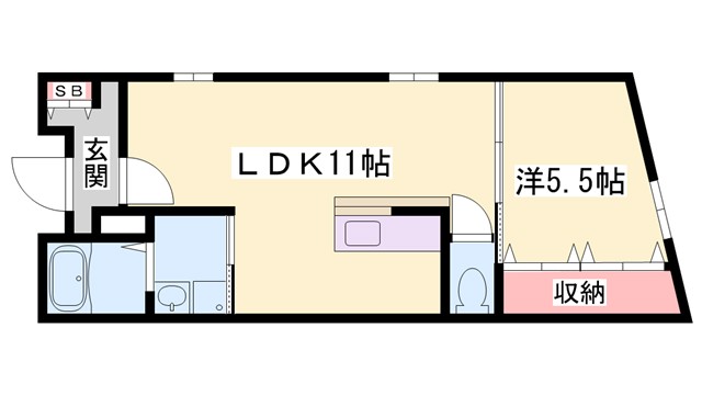 播磨ベルハウスの間取り