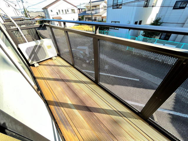 【フォブール円座IIのバルコニー】