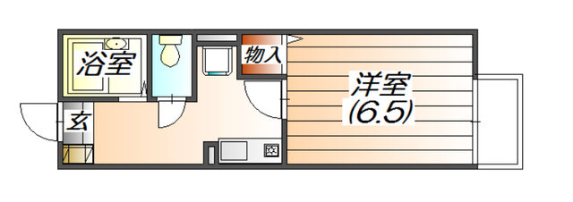 トゥインクル谷上の間取り