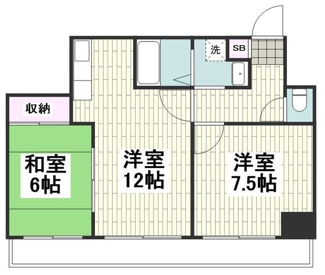 横浜市泉区弥生台のマンションの間取り