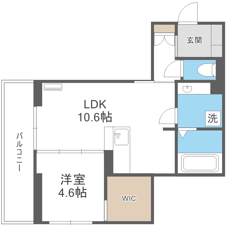 Ｄ－ＲＯＯＭ香椎駅東の間取り