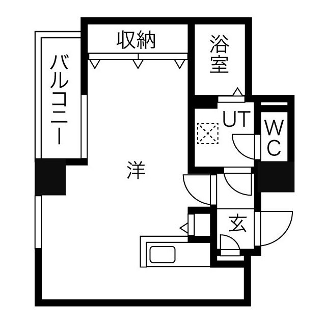 ノンナ　ミーア（八光ビル）の間取り