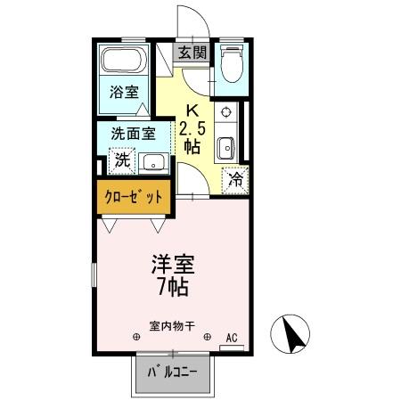 ソフィア（岐阜市柳津）の間取り